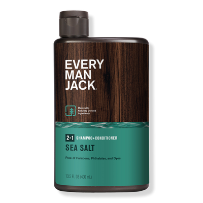 Every Man Jack Sea Salt Men's 2-in-1 Daily Shampoo + Conditioner