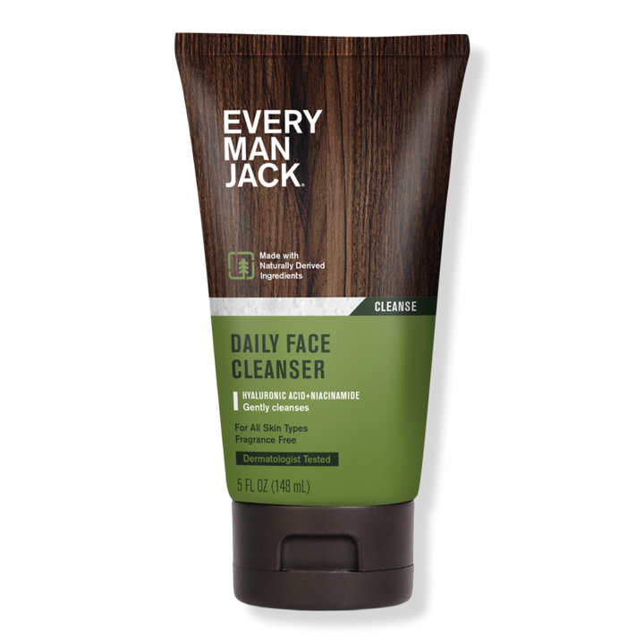 Men's Daily Energizing Fragrance Free Face Wash Every Man Jack Ulta