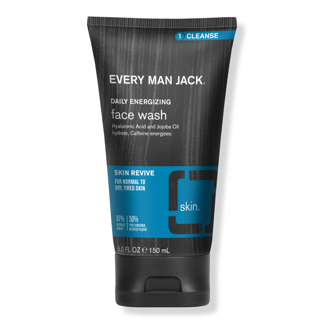 Every Man Jack Men's Daily Energizing Fragrance Free Face Wash #1