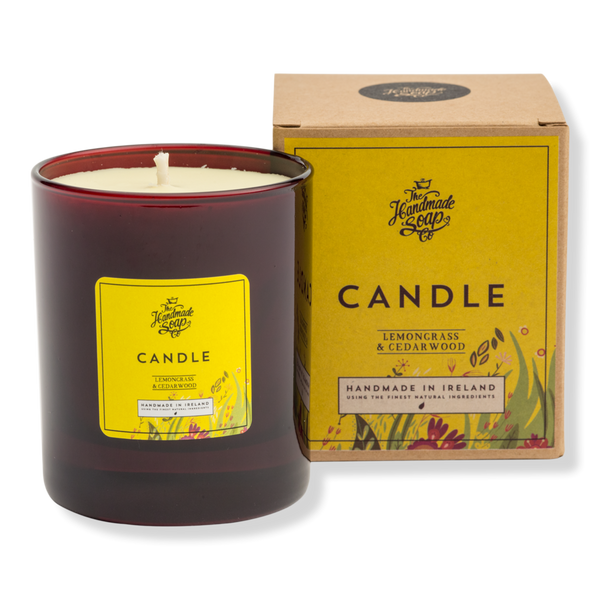 The Handmade Soap Co. Lemongrass & Cedarwood Candle