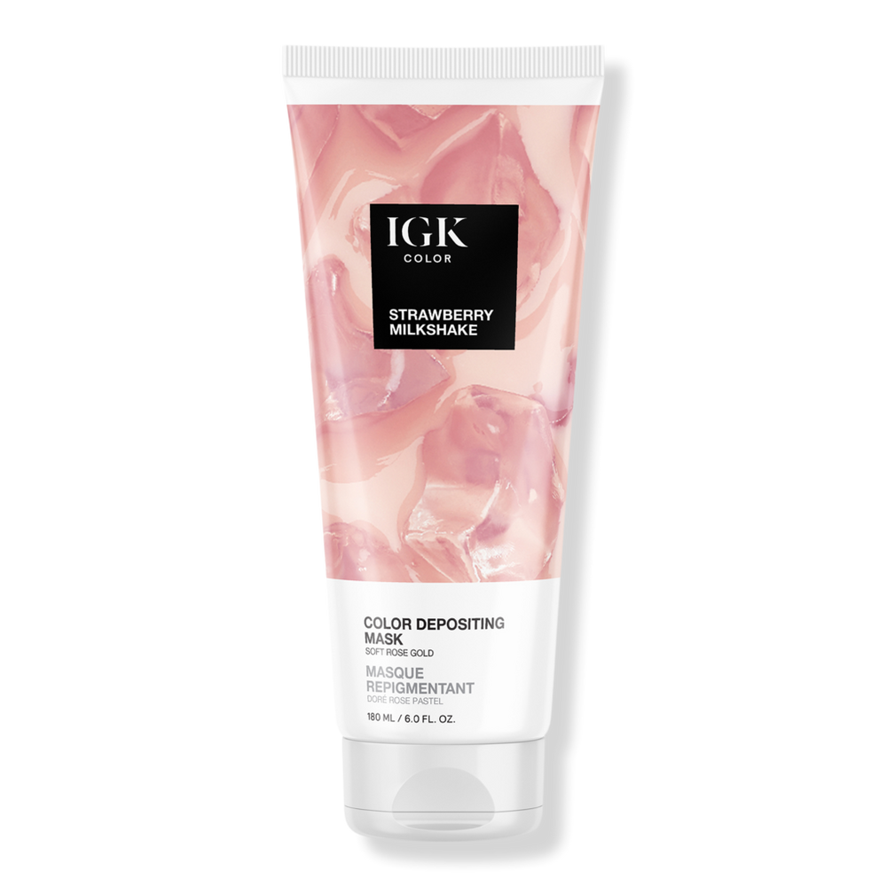 Igk Color Depositing Conditioning Hair Mask - Strawberry Milkshake