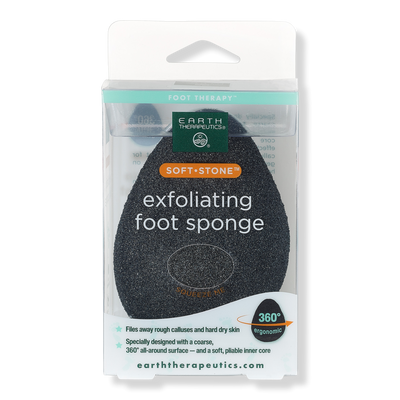 Earth Therapeutics Soft Stone Exfoliating Foot Sponge