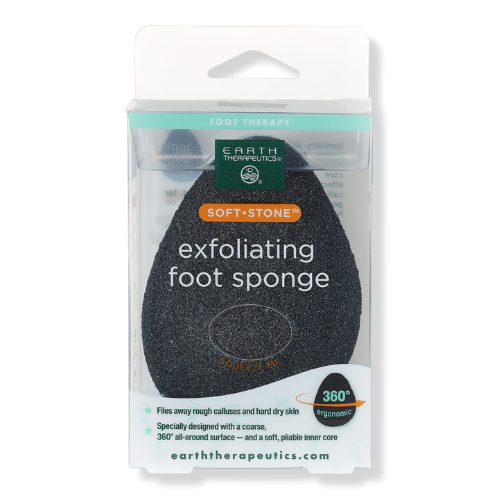 Soft Stone Exfoliating Foot Sponge Earth Therapeutics Ulta Beauty
