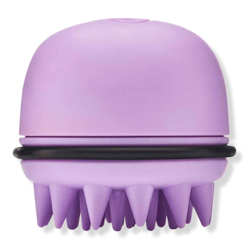 Scalp massage brush, waterproof shower scrubber soft bristle brush, scalp  brush for hair growth and dandruff, shampoo brush for thick curly dry and  wet hair for female male children[purple] 