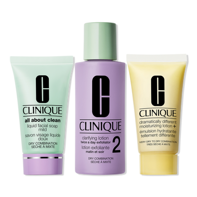 Clinique Skin School Supplies: Cleanser Refresher Course Set - Dry Combination