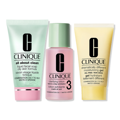 Clinique Skin School Supplies: Cleanser Refresher Course Set - Combination Oily