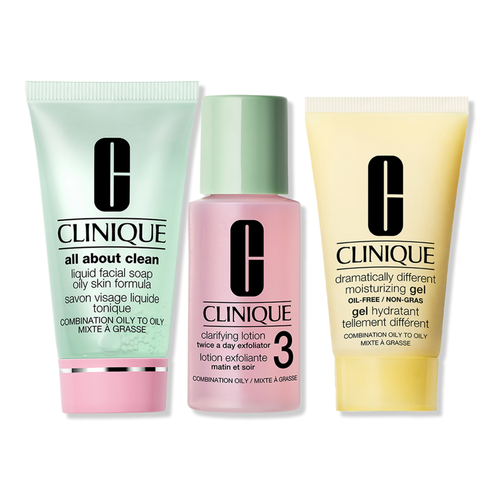 Clinique Skin School Supplies: Cleanser Refresher Course Set - Combination Oily