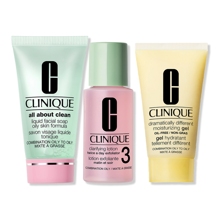 Clinique Skin School Supplies: Cleanser Refresher Course Set - Combination Oily #1