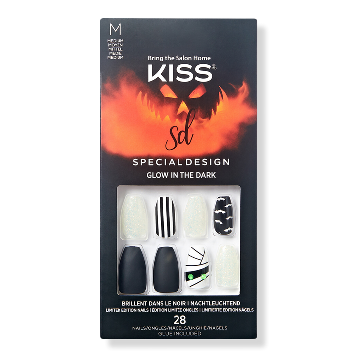 Kiss Howling For You Special Design Halloween Fake Nails #1