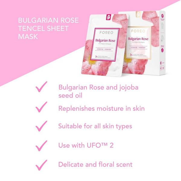 FOREO Bulgarian Rose Farm To Face Sheet Masks #4