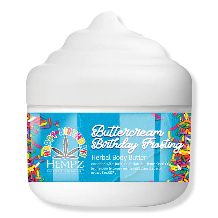 Hempz Limited Edition Buttercream Birthday Frosting Herbal Body Whip #1