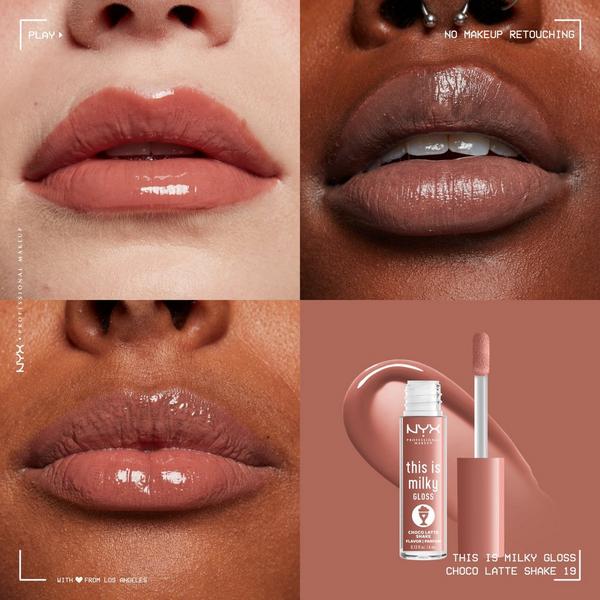 NYX Professional Makeup This is Milky Gloss Milkshakes Vegan Lip Gloss #3