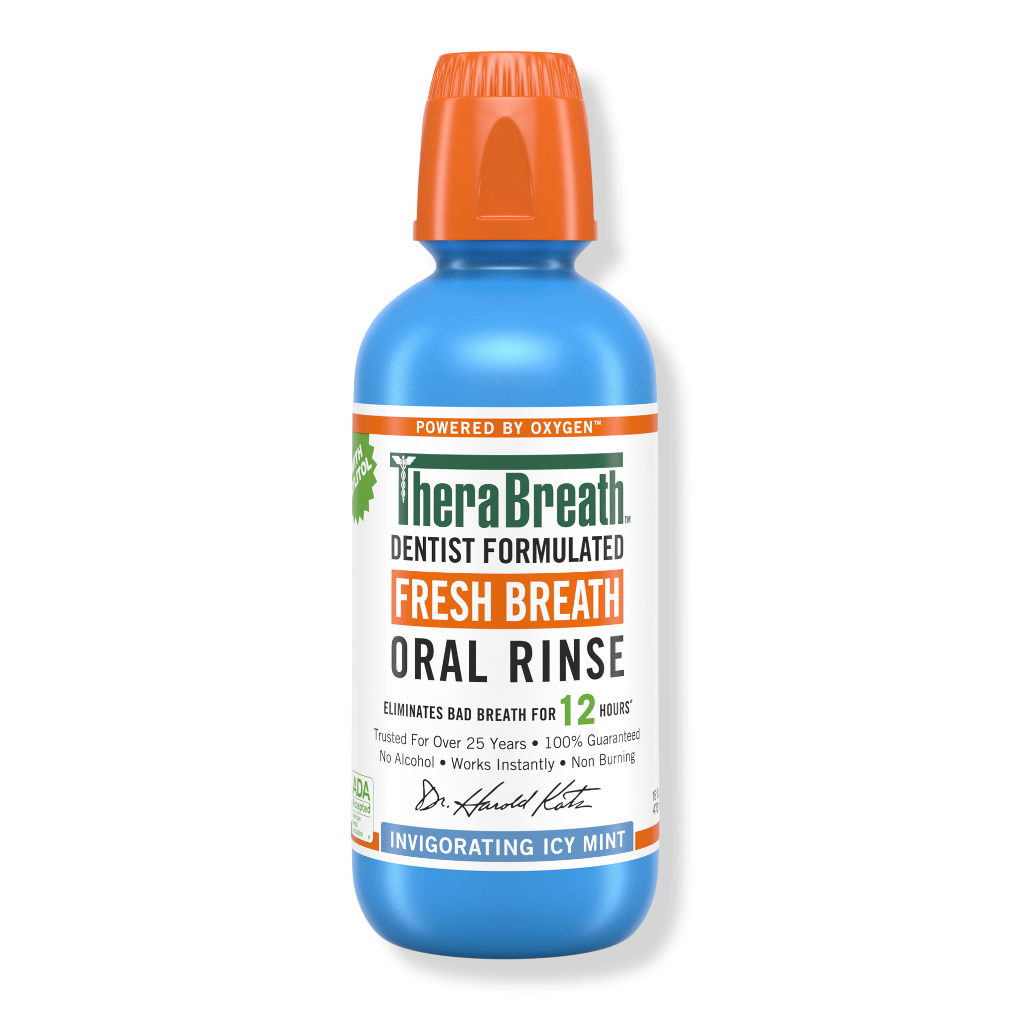 TheraBreath Invigorating Icy Mint Fresh Breath Oral Rinse #1