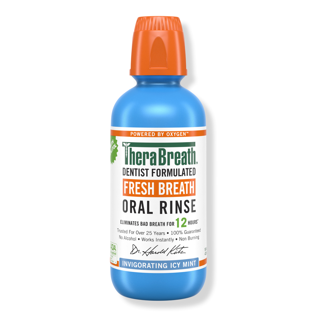 TheraBreath Invigorating Icy Mint Fresh Breath Oral Rinse #1