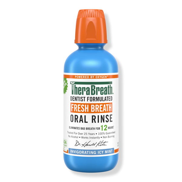 TheraBreath Invigorating Icy Mint Fresh Breath Oral Rinse #1