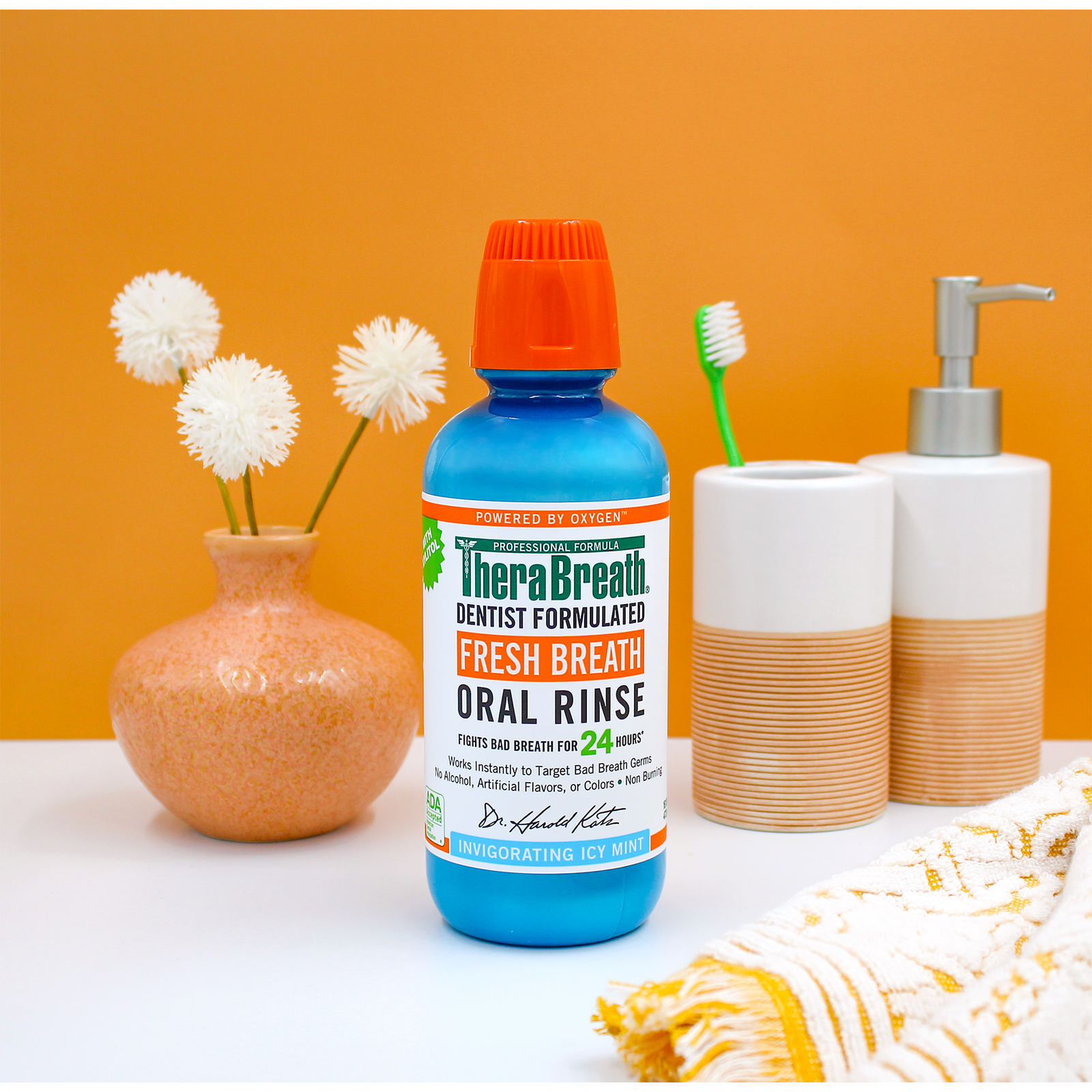 Invigorating Icy Mint Fresh Breath Oral Rinse
