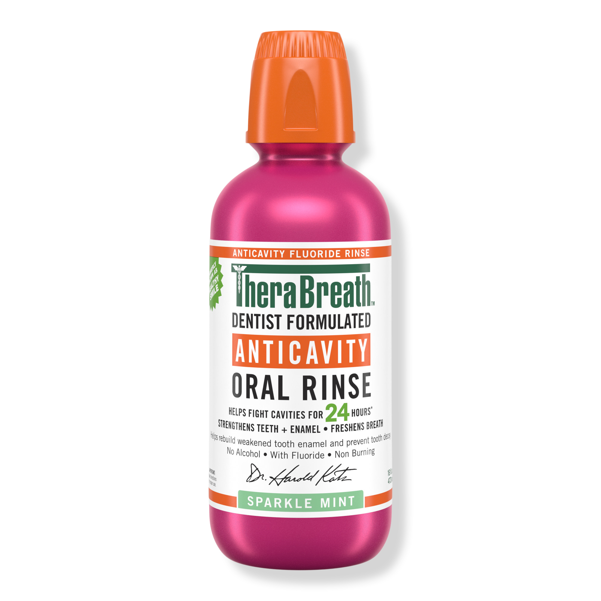 TheraBreath Anticavity Fluoride Oral Rinse Sparkle Mint #1