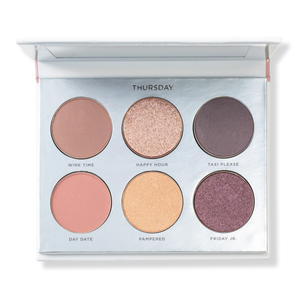 NEW! NakedS 12-Color SHIMMER Eye Shadow Palette (B) w/ Brush