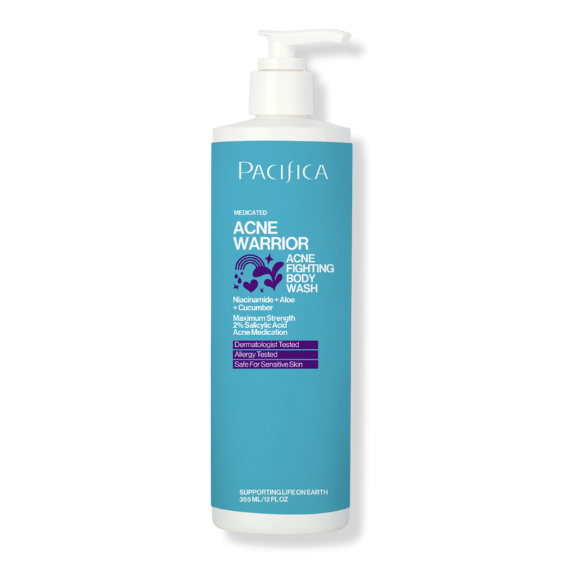 Pacifica - Acne Fighting Body Wash With 2% Salicylic Acid | Ulta