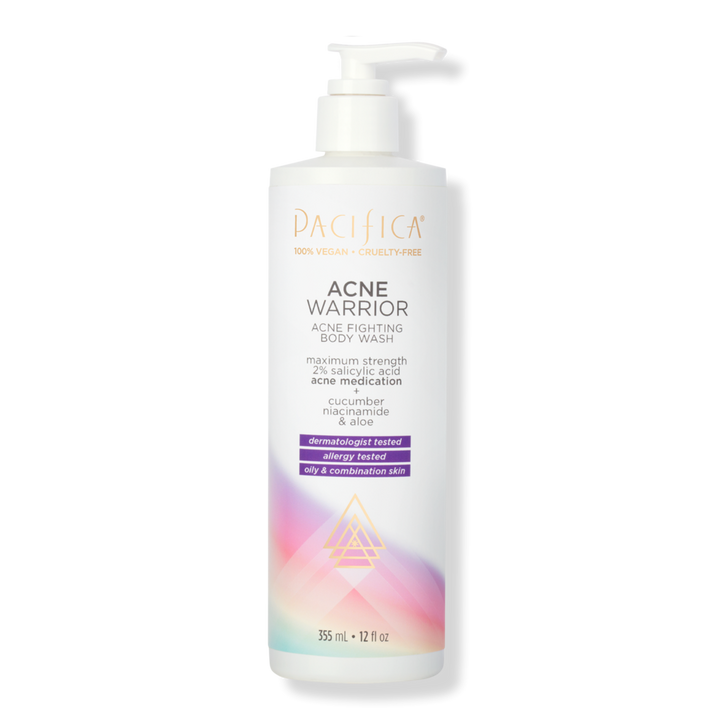 Acne Fighting Body Wash With 2 Salicylic Acid Pacifica Ulta Beauty