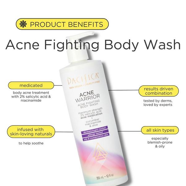 Pacifica Acne Fighting Body Wash With 2% Salicylic Acid #2