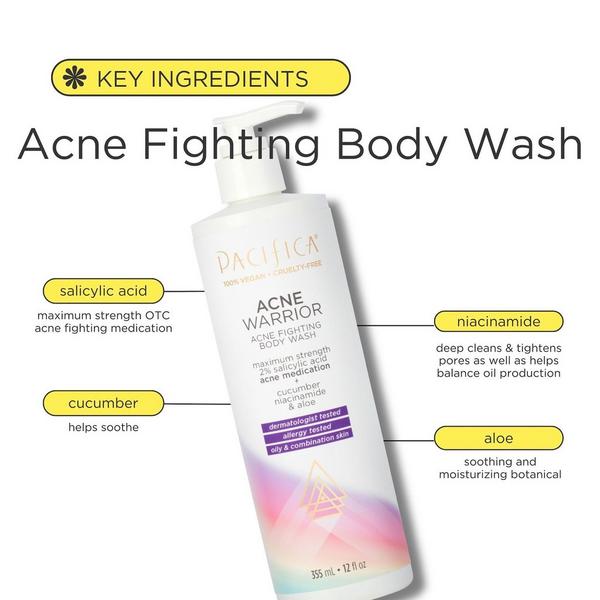 Pacifica Acne Fighting Body Wash With 2% Salicylic Acid #3