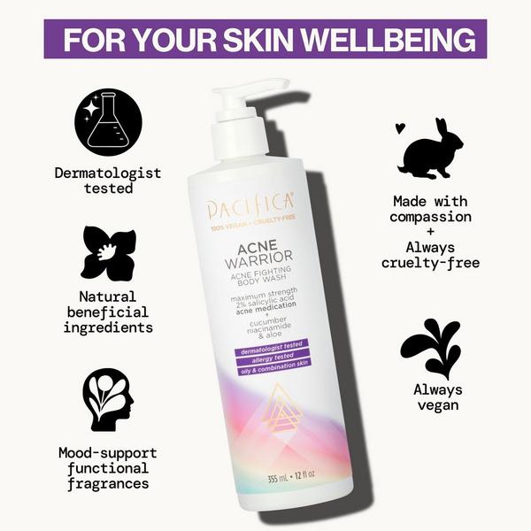 Pacifica Acne Fighting Body Wash With 2% Salicylic Acid #7