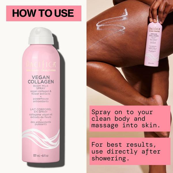 Pacifica Vegan Collagen Hydrating Body Milk Spray #6