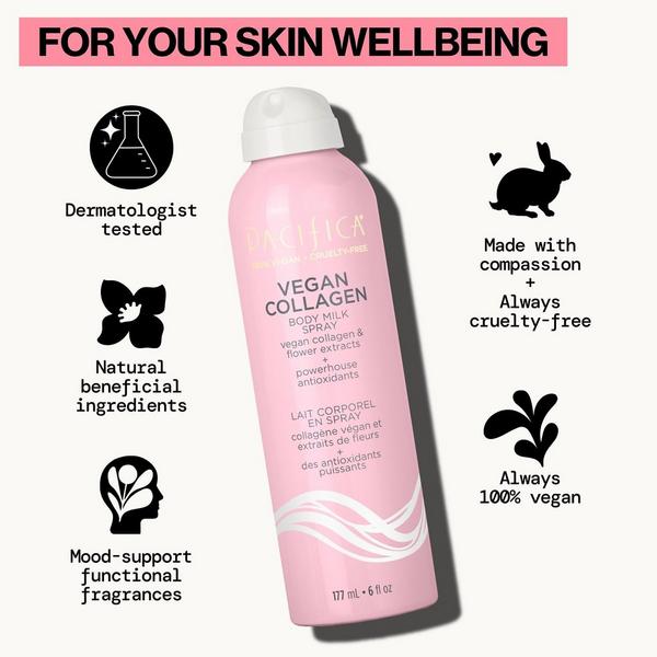 Pacifica Vegan Collagen Hydrating Body Milk Spray #7