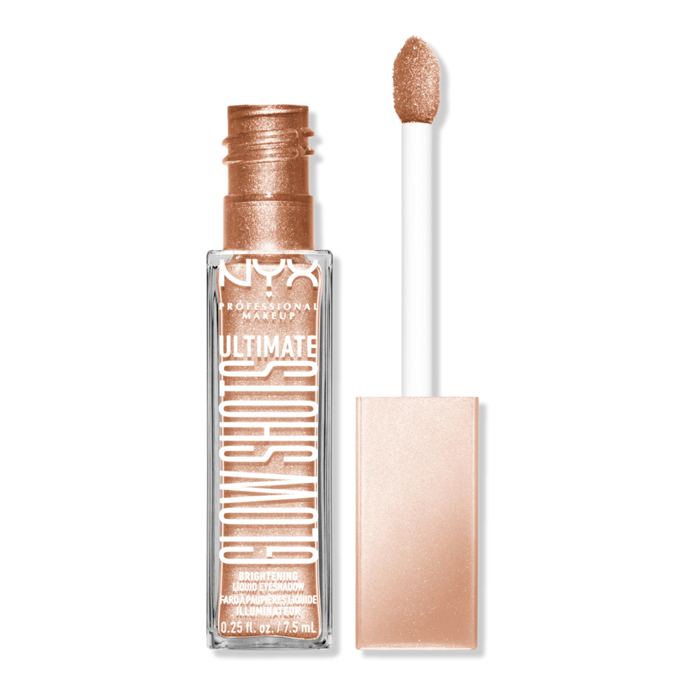 Nyx Professional Makeup Ultimate Glow Shots Vitamin C Infused Liquid Eyeshadow - Highkey Lychee