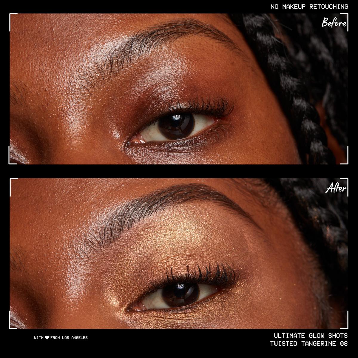 Ultimate Glow Shots Vitamin C Infused Liquid Eyeshadow - Twisted Tangerine