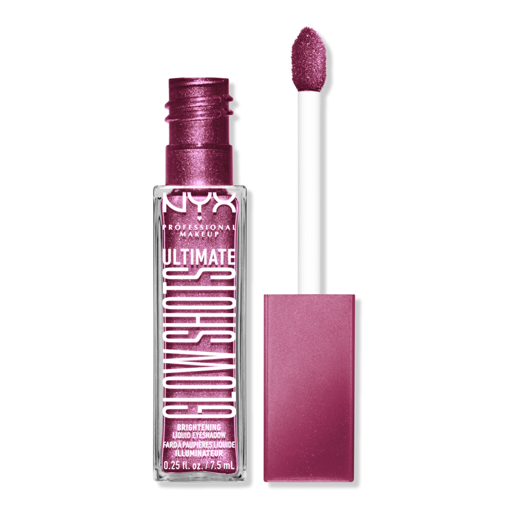 Nyx Professional Makeup Ultimate Glow Shots Vitamin C Infused Liquid Eyeshadow - Plum Player