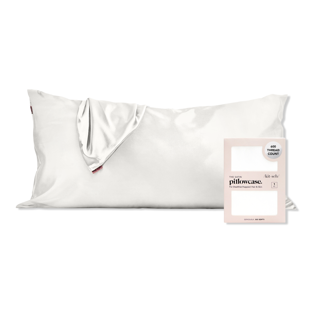 Cream satin pillowcases best sale