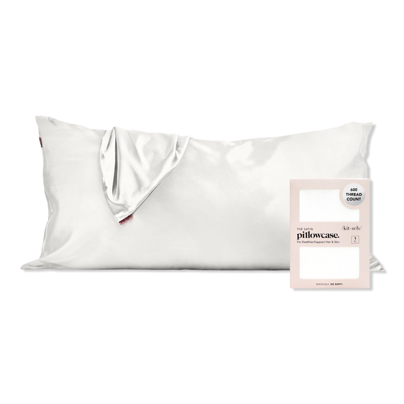 Kitsch Ivory Satin King Pillowcase Ulta Beauty