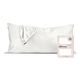 Ivory Satin King Pillowcase