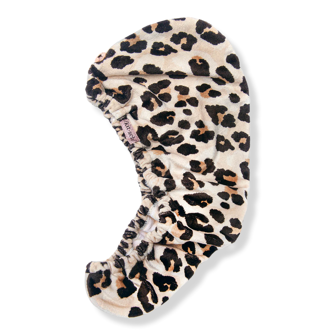 Kitsch Leopard Quick Dry Microfiber Hair Towel #1