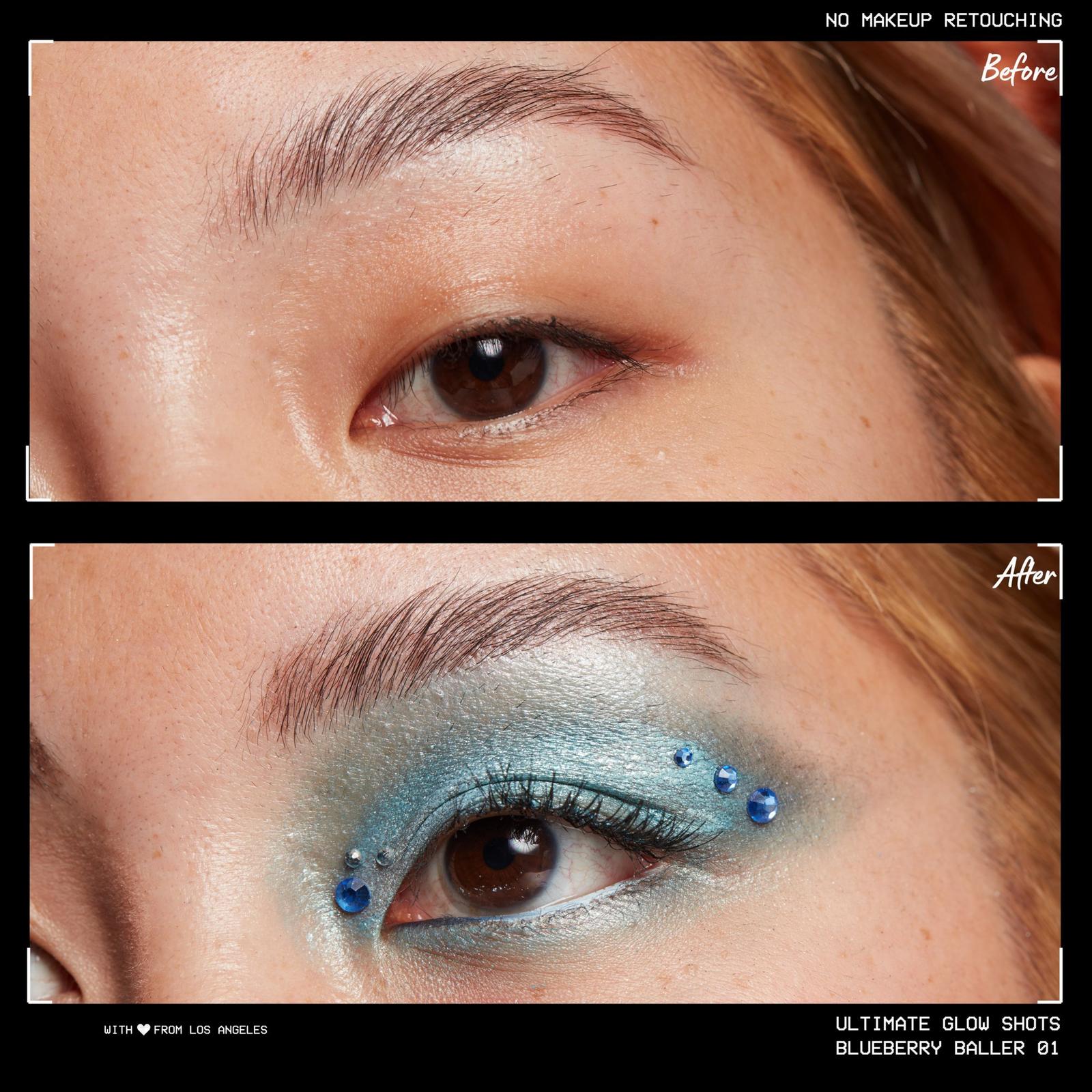 Ultimate Glow Shots Vitamin C Infused Liquid Eyeshadow - Blueberry Baller