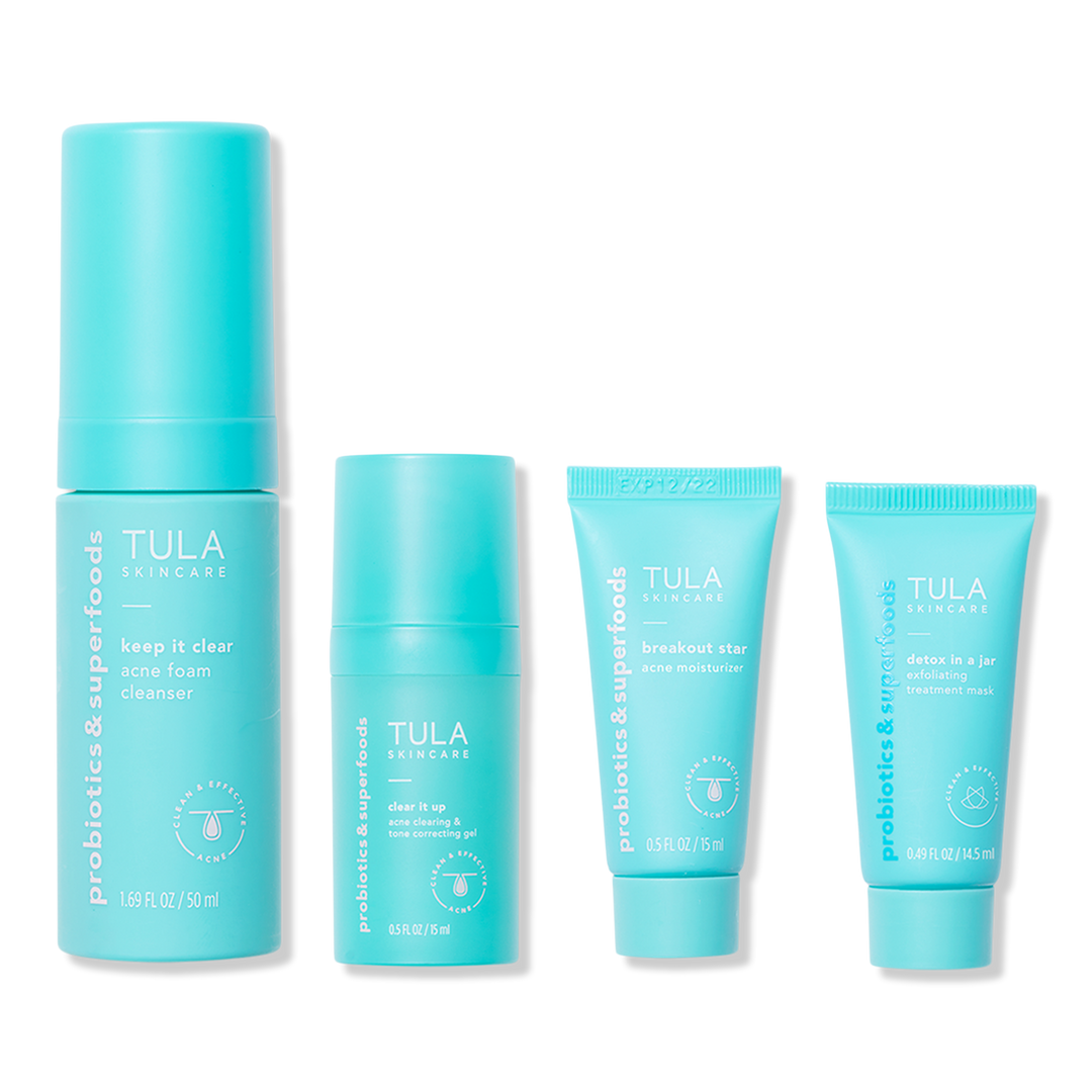 TULA Clear Skin Starters Travel-Size Acne & Blemish Fighting Kit #1