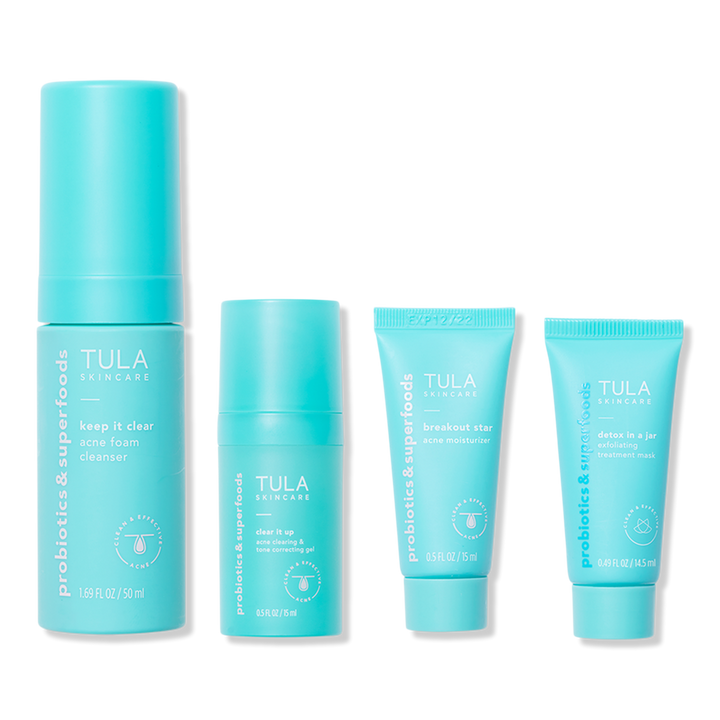 TULA Clear Skin Starters Travel-Size Acne & Blemish Fighting Kit #1