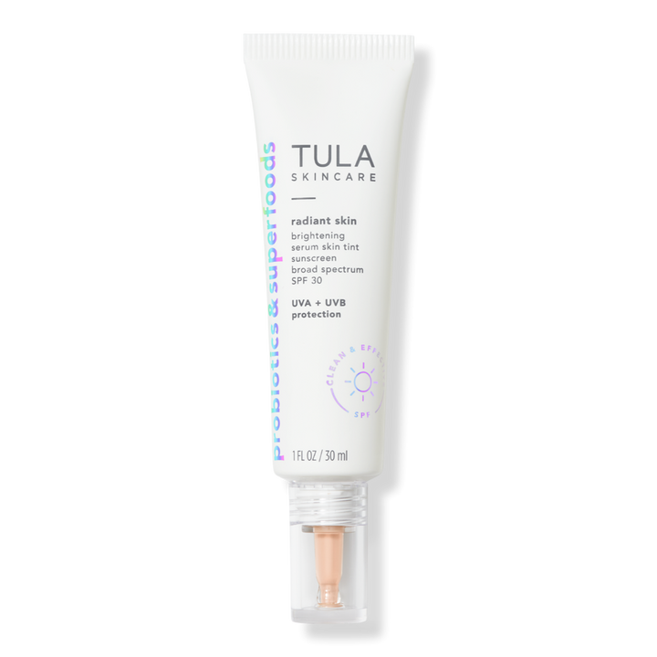 Tula Radiant Skin Brightening Serum Skin Tint Sunscreen Broad Spectrum SPF 30 1