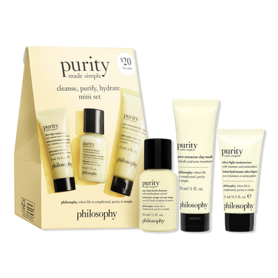 Philosophy Purity Made Simple Cleanse, Purify, Hydrate Mini Set