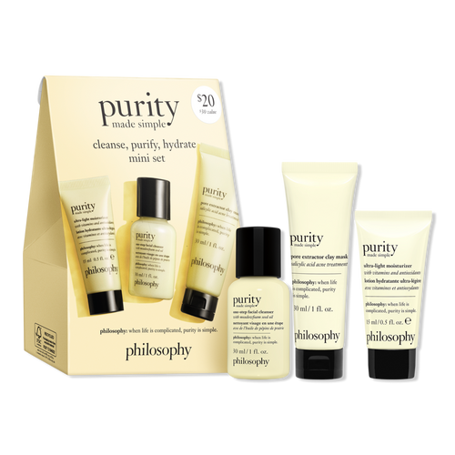 Philosophy Purity Made Simple Cleanse, Purify, Hydrate Mini Set