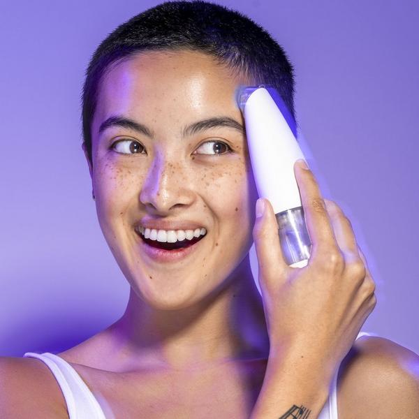 BeautyBio GLOfacial Hydro-Infusion Pore Cleansing + Blue LED Clarifying Tool #7