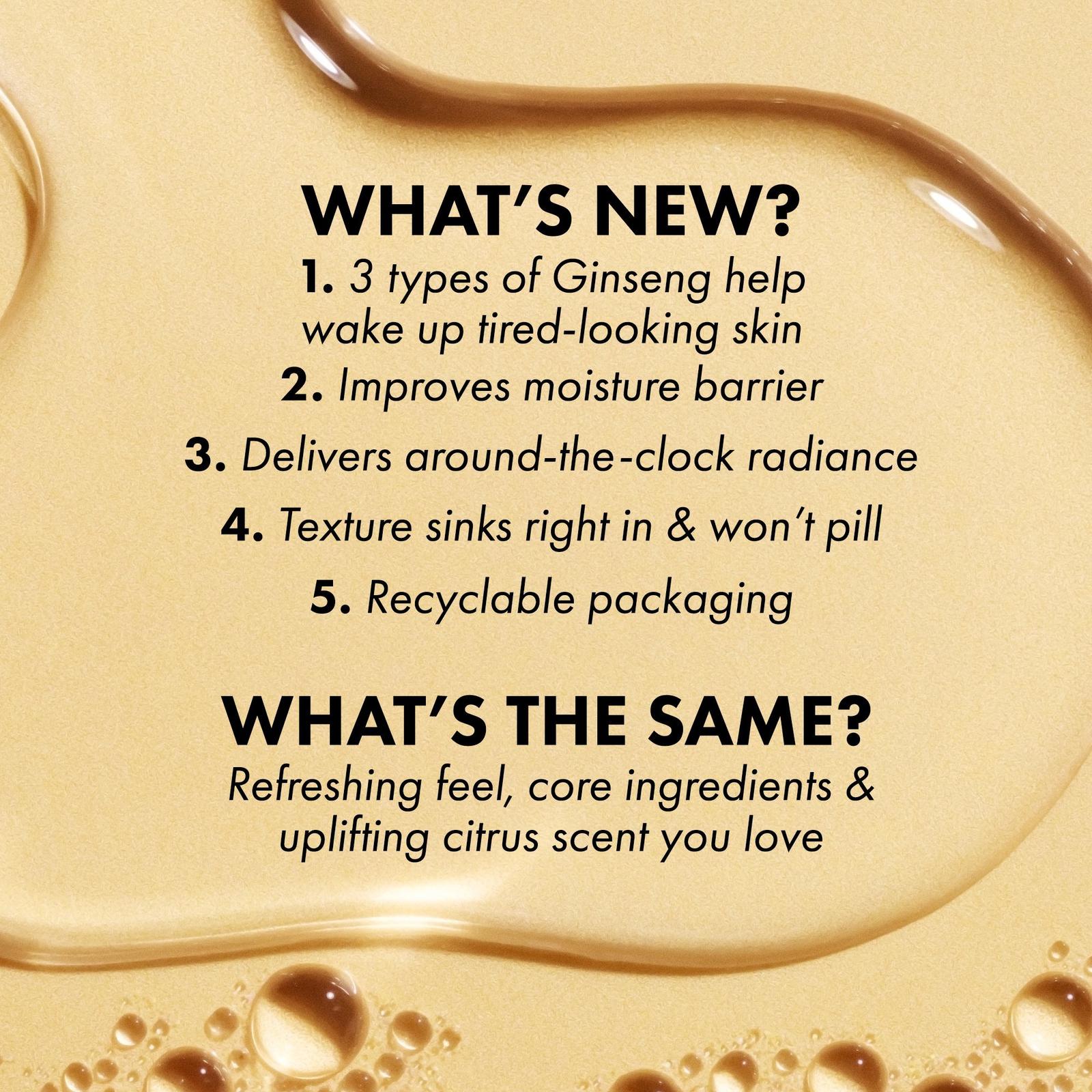 Ginzing Energizing Gel Cream with Caffeine + Niacinamide