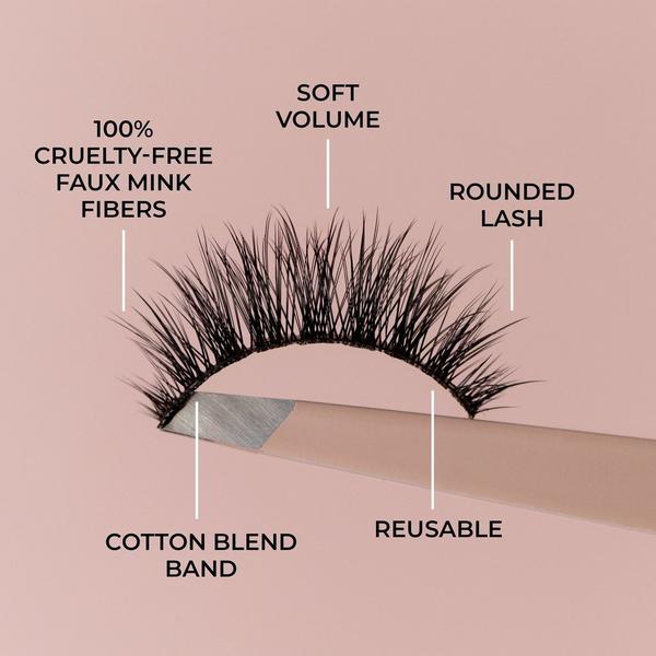 House of Lashes Hazel Mini Natural Faux Mink False Lashes #5