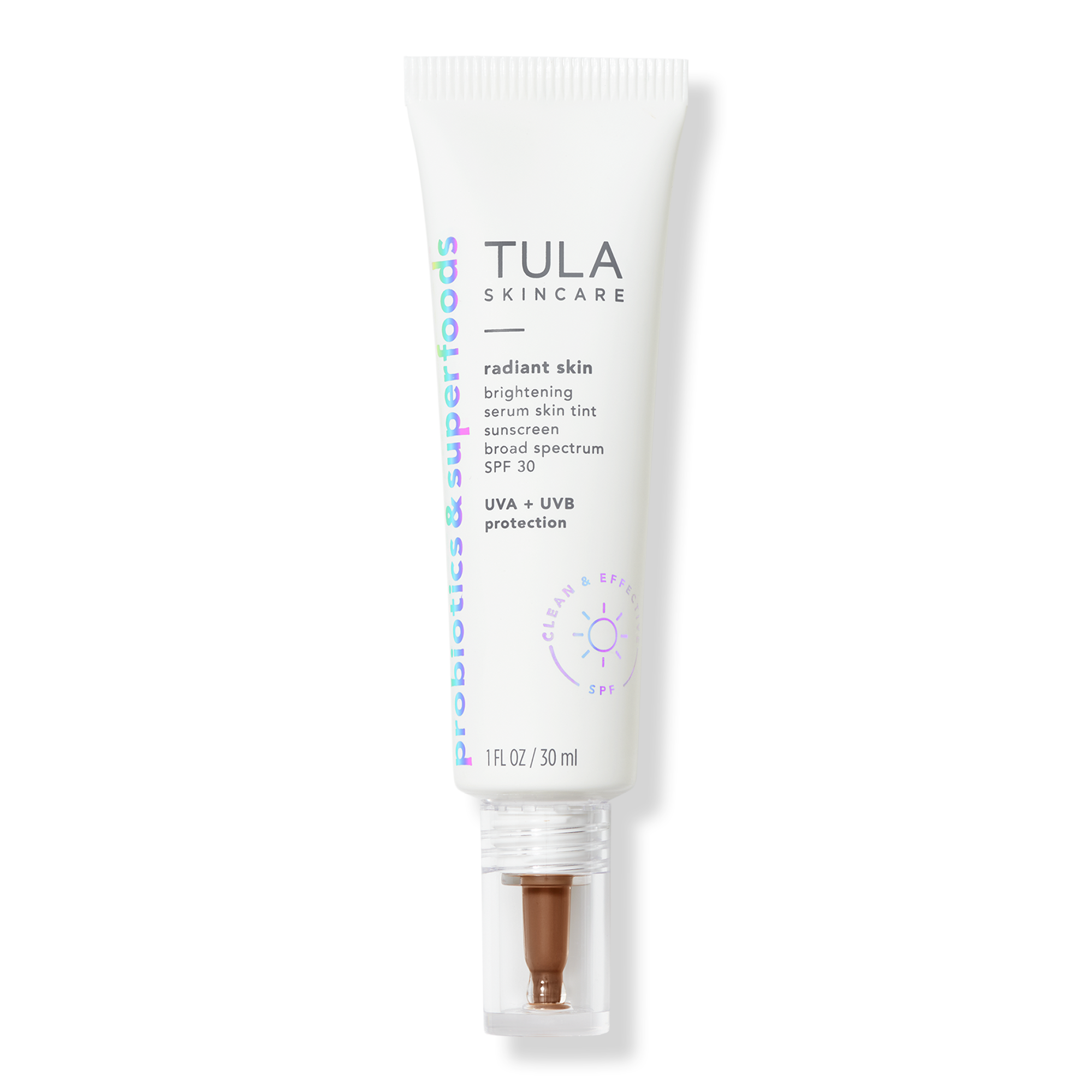 TULA Radiant Skin Brightening Serum Skin Tint SPF 30 #1