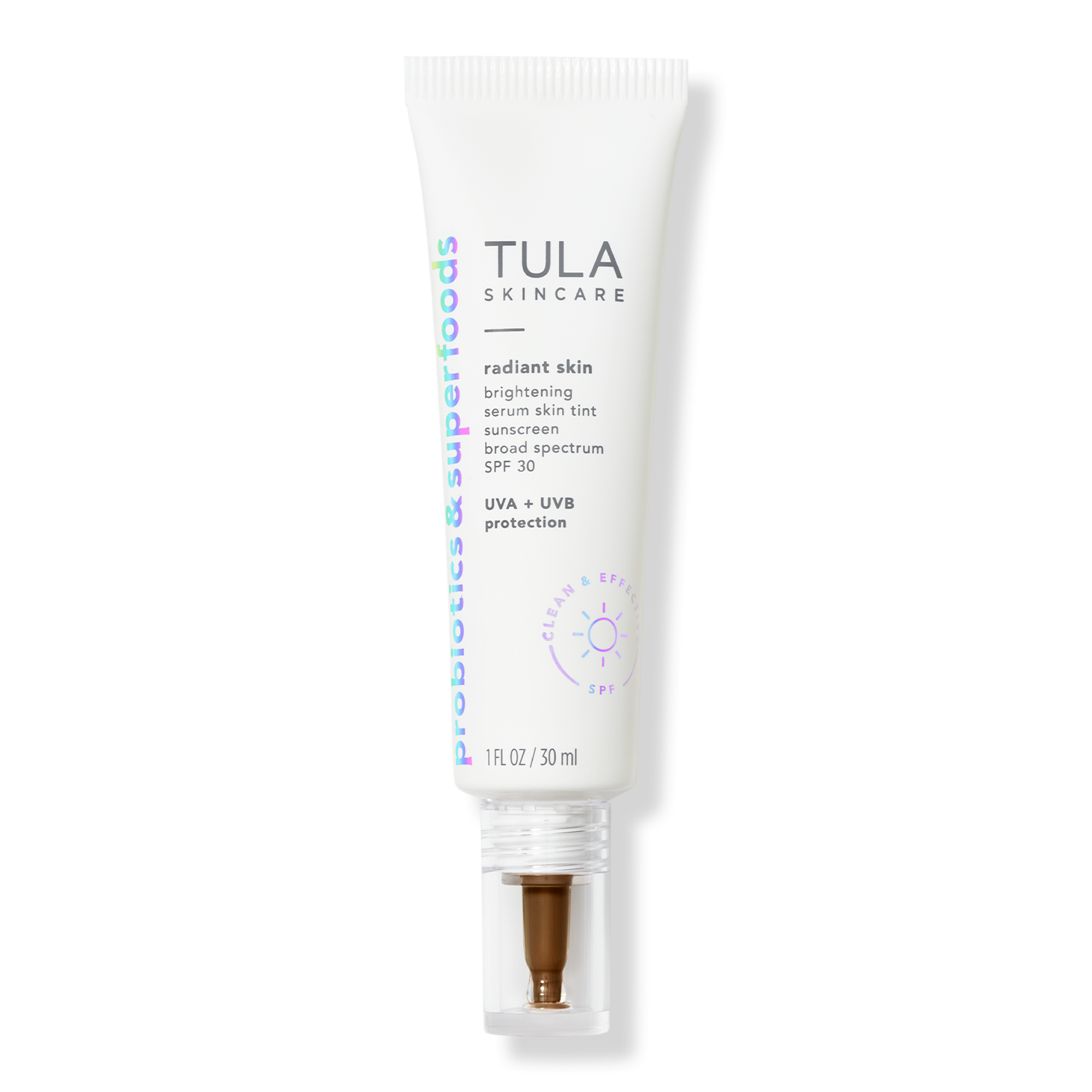 TULA Radiant Skin Brightening Serum Skin Tint SPF 30 #1