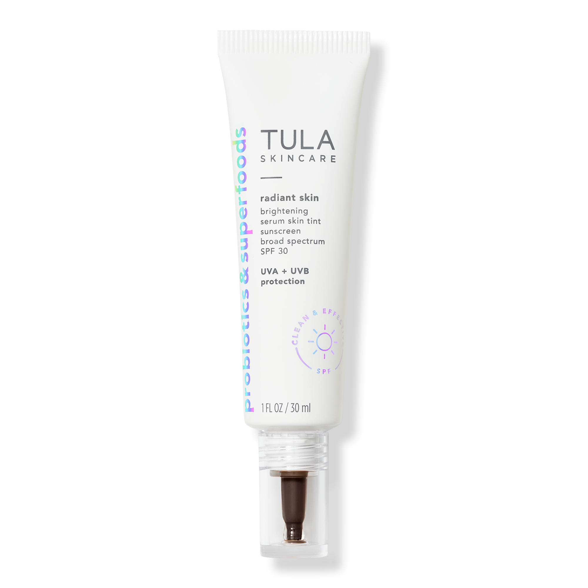 TULA Radiant Skin Brightening Serum Skin Tint SPF 30 #1