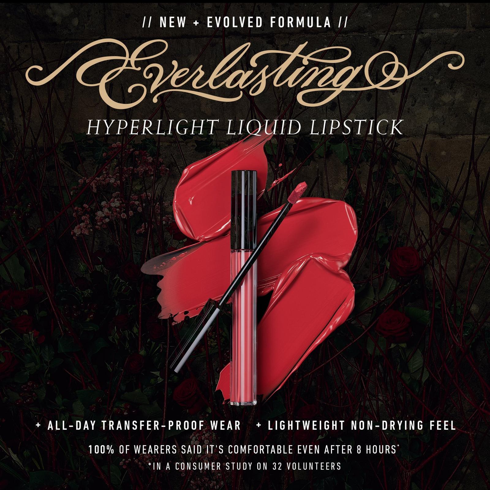 Everlasting Hyperlight Vegan Transfer-Proof Liquid Lipstick
