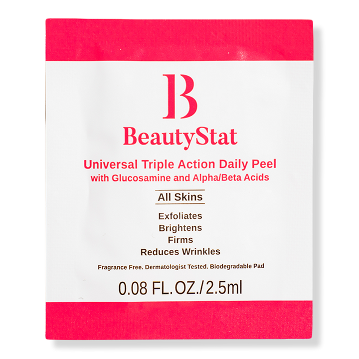 BeautyStat Cosmetics Free Triple Action Daily Exfoliating Peel Pad with brand purchase #1